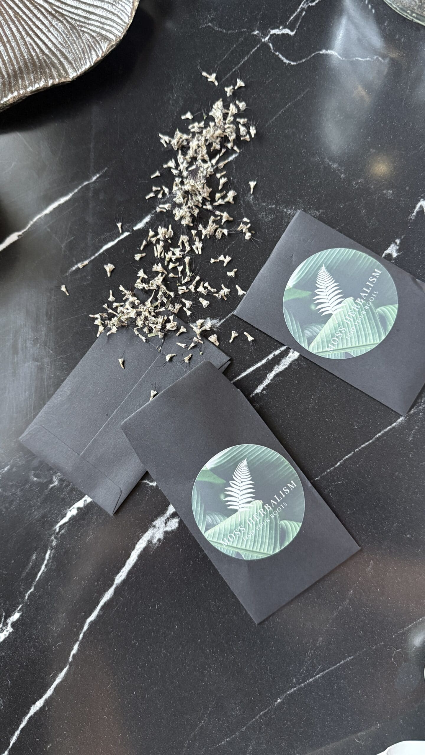 Organic dried herbal moss for natural wellness and herbal products.