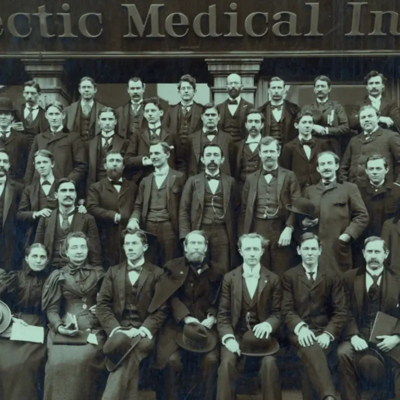 Historical image of Eclectic physicians, the nineteenth-century American medical movement that built a complete system of plant medicine
